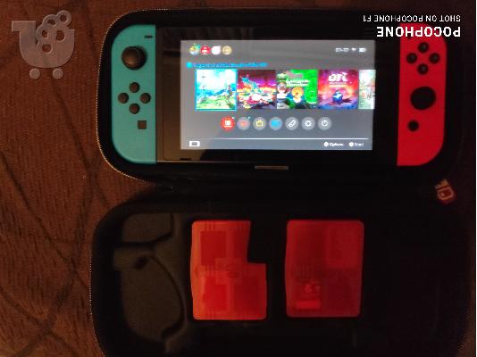 Nintendo Switch 2020version,μαζι με καρτα μνημης κ account nintendo
